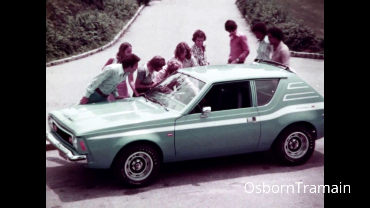 Реклама AMC Gremlin 1973 года &mdash; LEVI Edition &mdash; с Нэнси Аллен и Клиффом ДеЯнгом