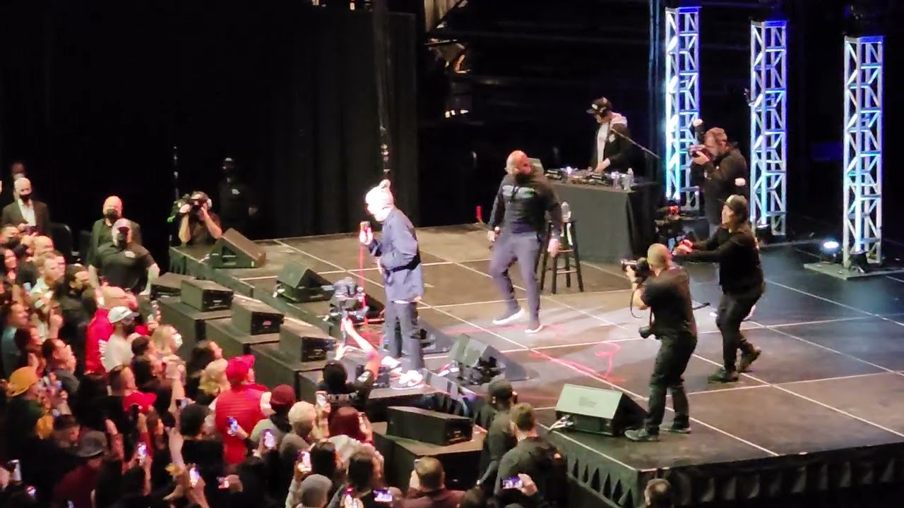 Jo Koy with special guest Wanya Morris from Boyz II Men in Seattle 2022 Funny is Funny tour