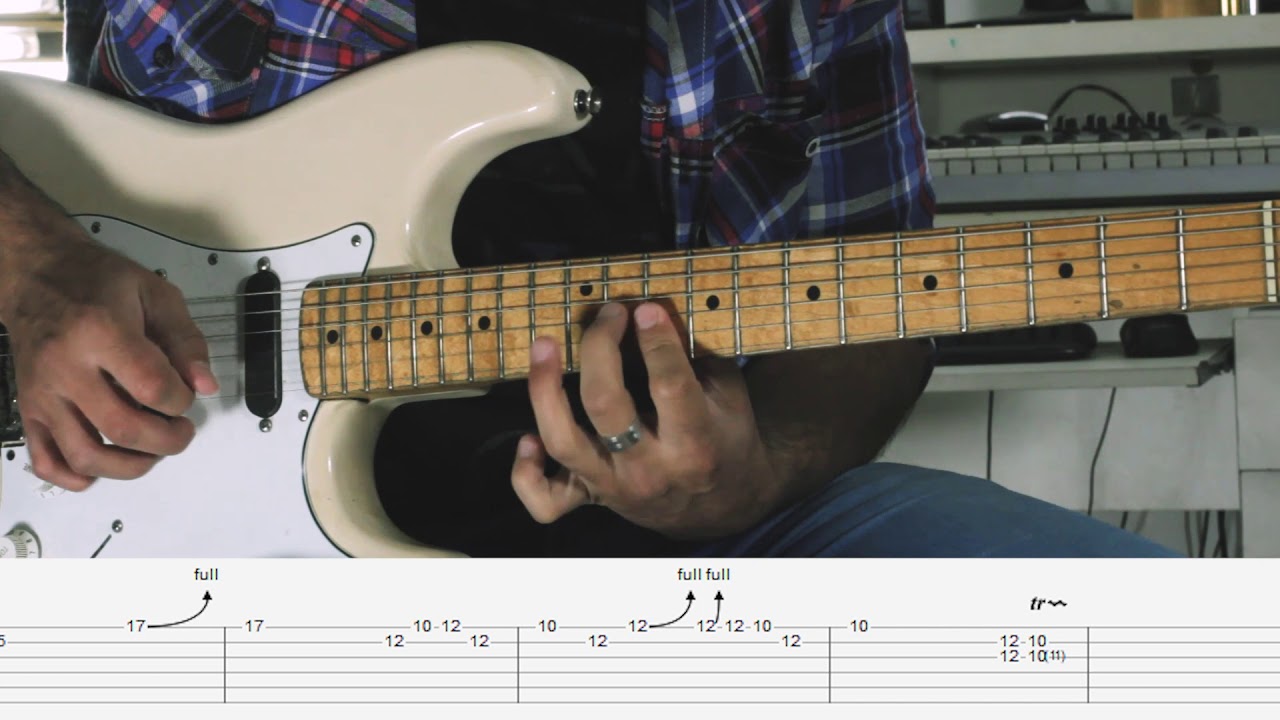 Sube a mi Voiture - Riff - Cover + TAB + Slow