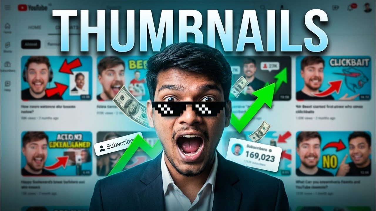 YouTube Thumbnails Ka Sach 😱 | Viral Thumbnail Kaise Banaye 2026 | Full Guide