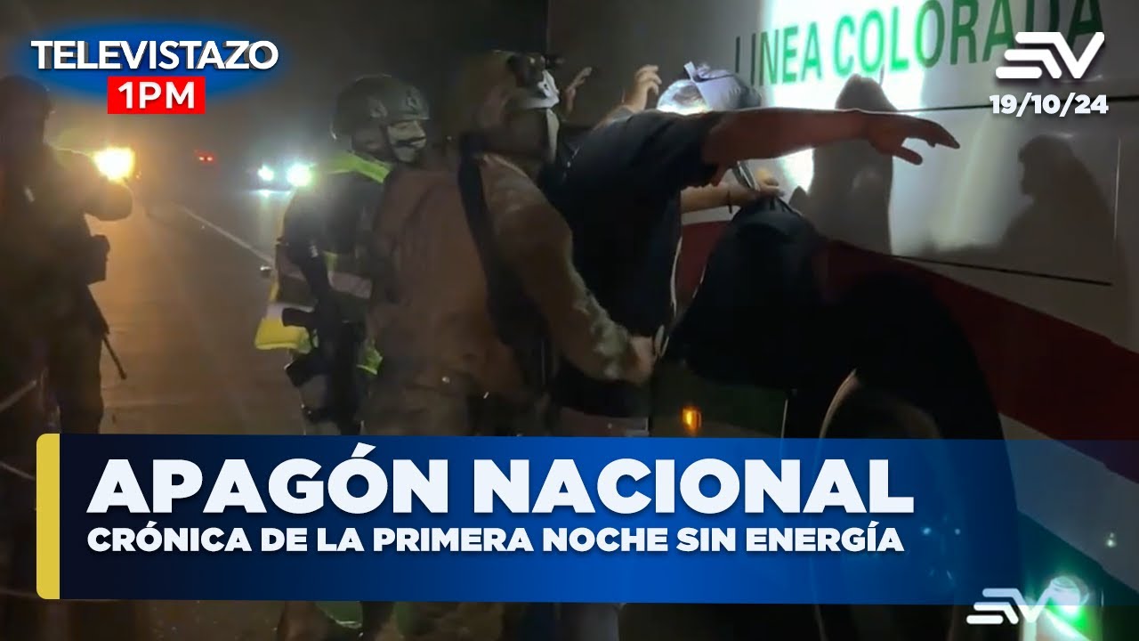 Apagón Nacional: Crónica de la noche | Televistazo 1PM #ENVIVO🔴