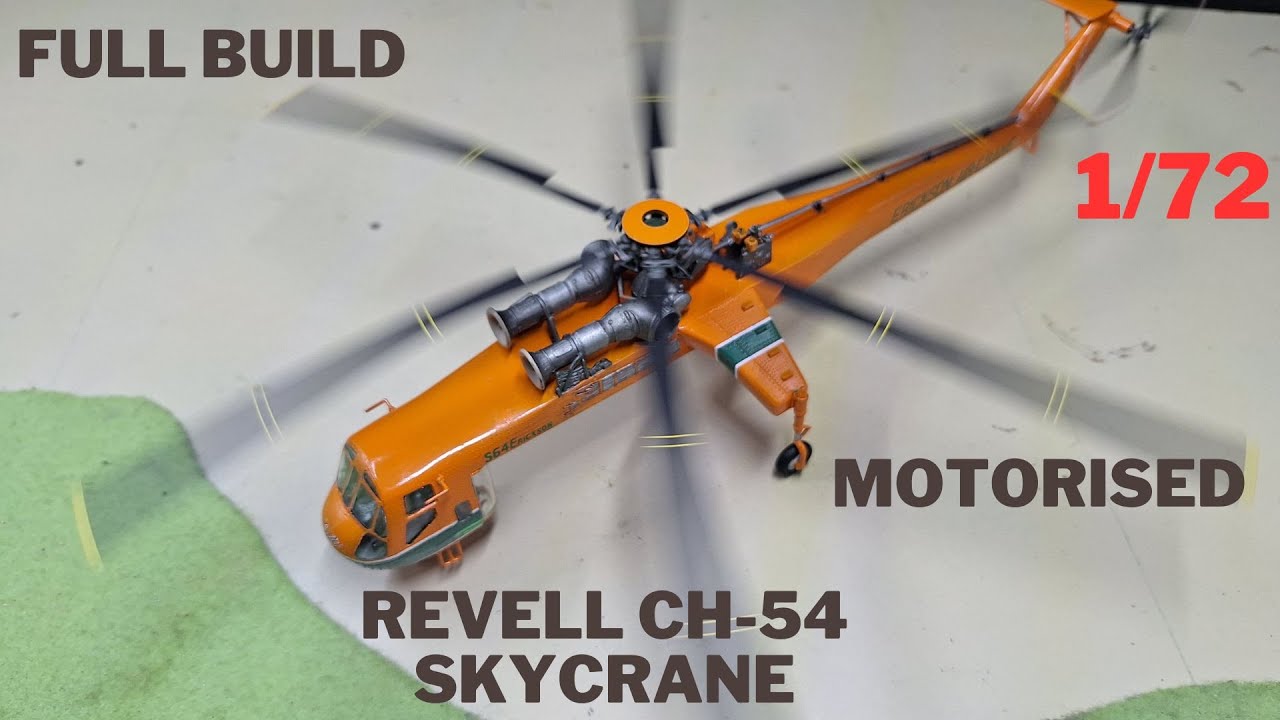 Revell Skycrane Motorised  1/72