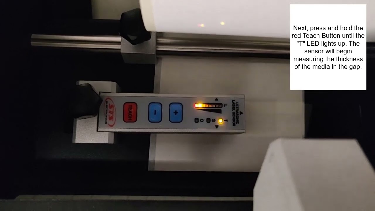 Afinia A200 Applicator   Ultrasonic Sensor Calibration