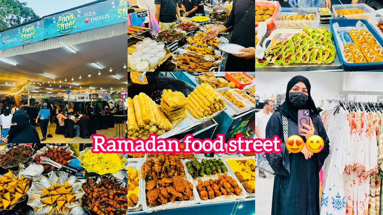 Ramadan food street at fiza by nexus mall manglore😍😋| food vlog