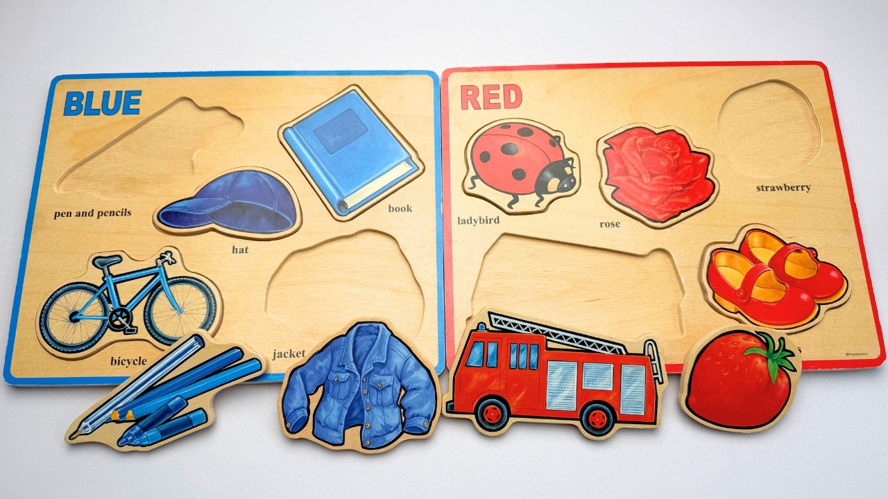 Learn Colors with Puzzles! 🔴🔵 8 Color Matching Games for Toddlers