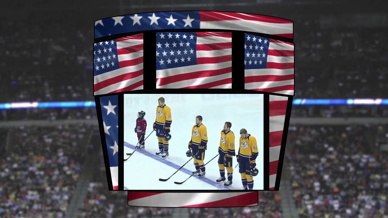 Bridgestone Arena Scoreboard