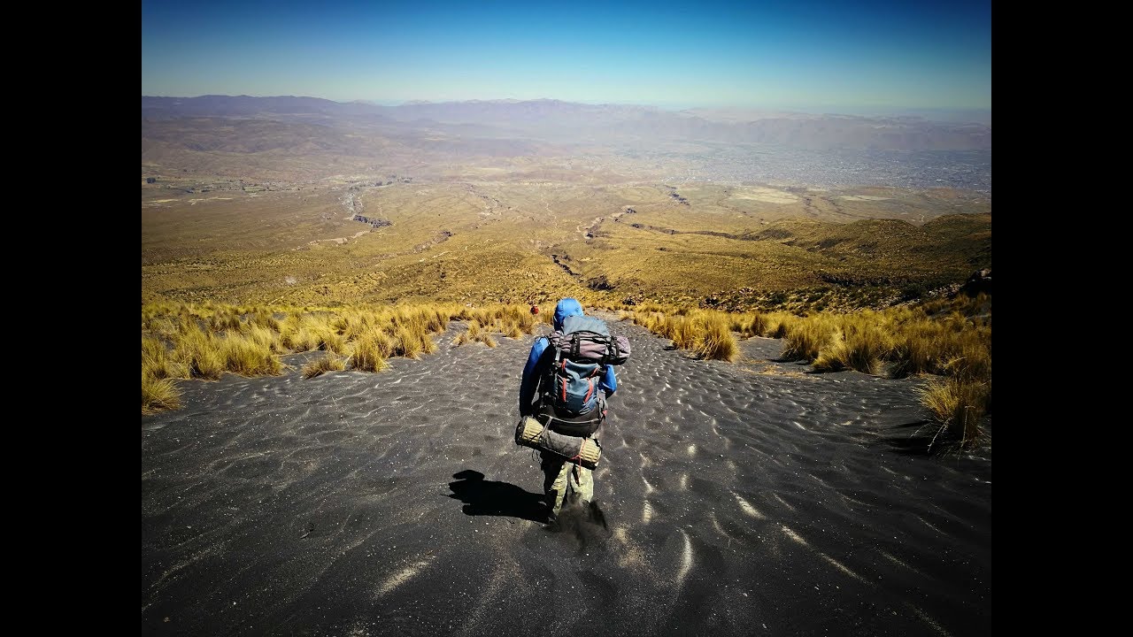 Ascenso la cima del Volcán Misti