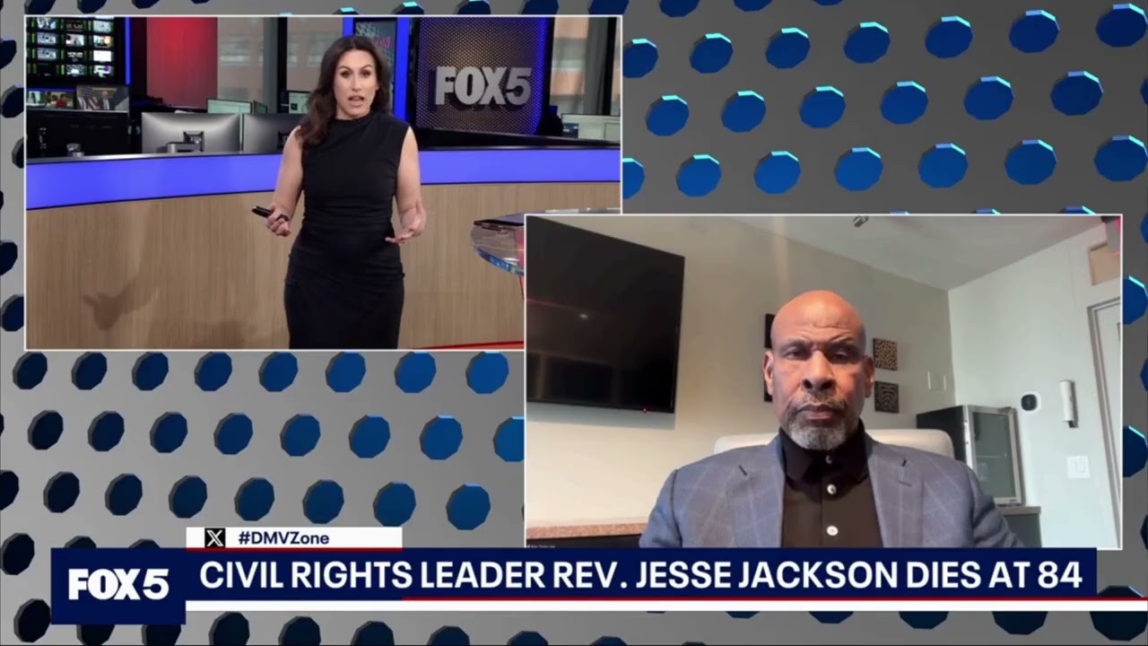 Интервью пастора Грейнджера Браунинга-младшего телеканалу Fox 5 DC о наследии преподобного Джесси...