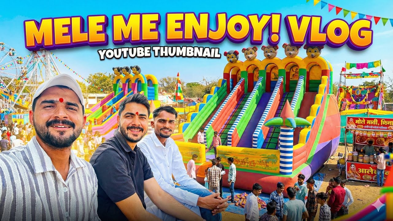 MELE ME DHAMAAL! 🎡 Dosto Ke Sath Full Masti Vlog 🤩 wait for end 😍😂😂😂