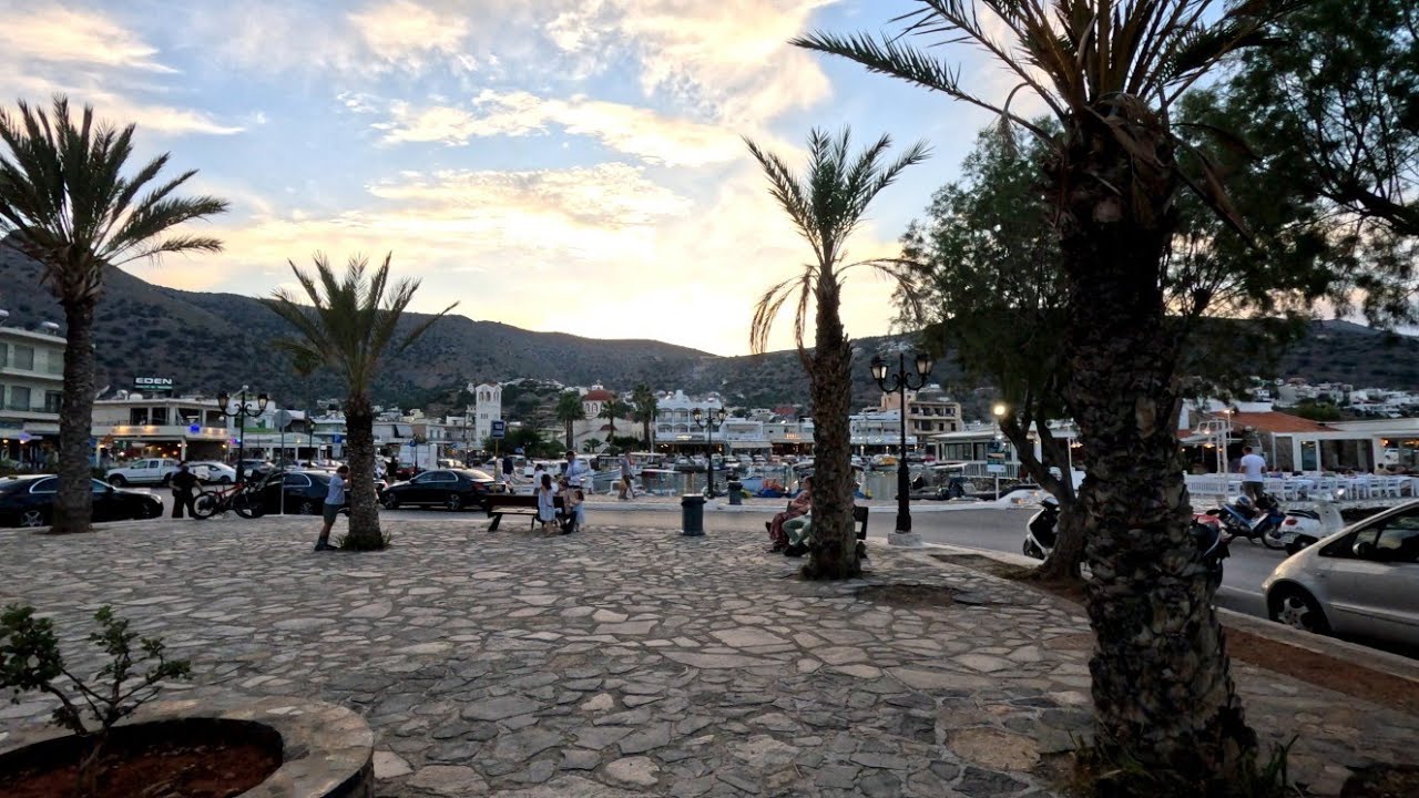 Elounda, Crete, Greece walking tour