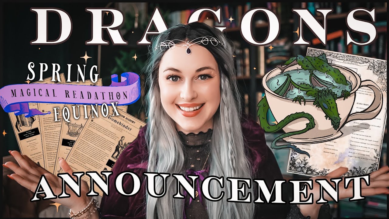 Magical Readathon Spring Equinox 2025 Announcement: Dragon Rescue 🐉