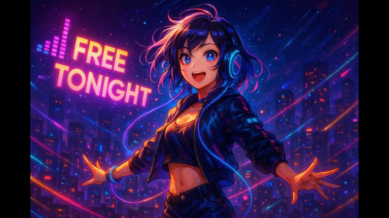 Free Tonight | Uplifting EDM Dance Anthem of Freedom and Feel-Good Energy