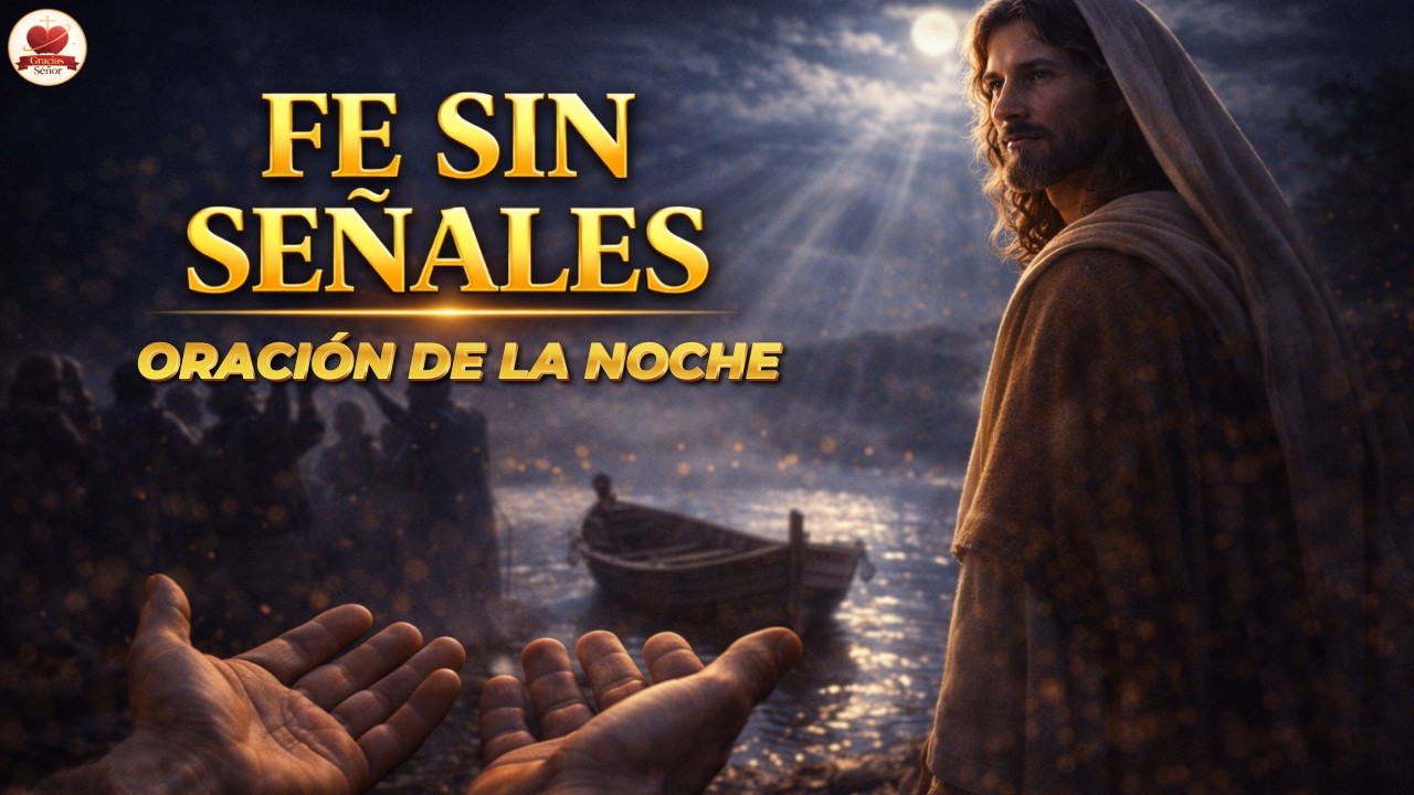 Oración de la Noche (Lun 16 Feb 2026) | FE SIN SEÑALES, SEÑOR