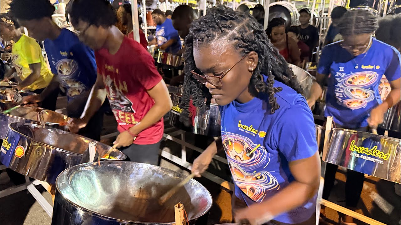 Shell Invaders Steel Orchestra at Panorama Semis Large and Medium Bands