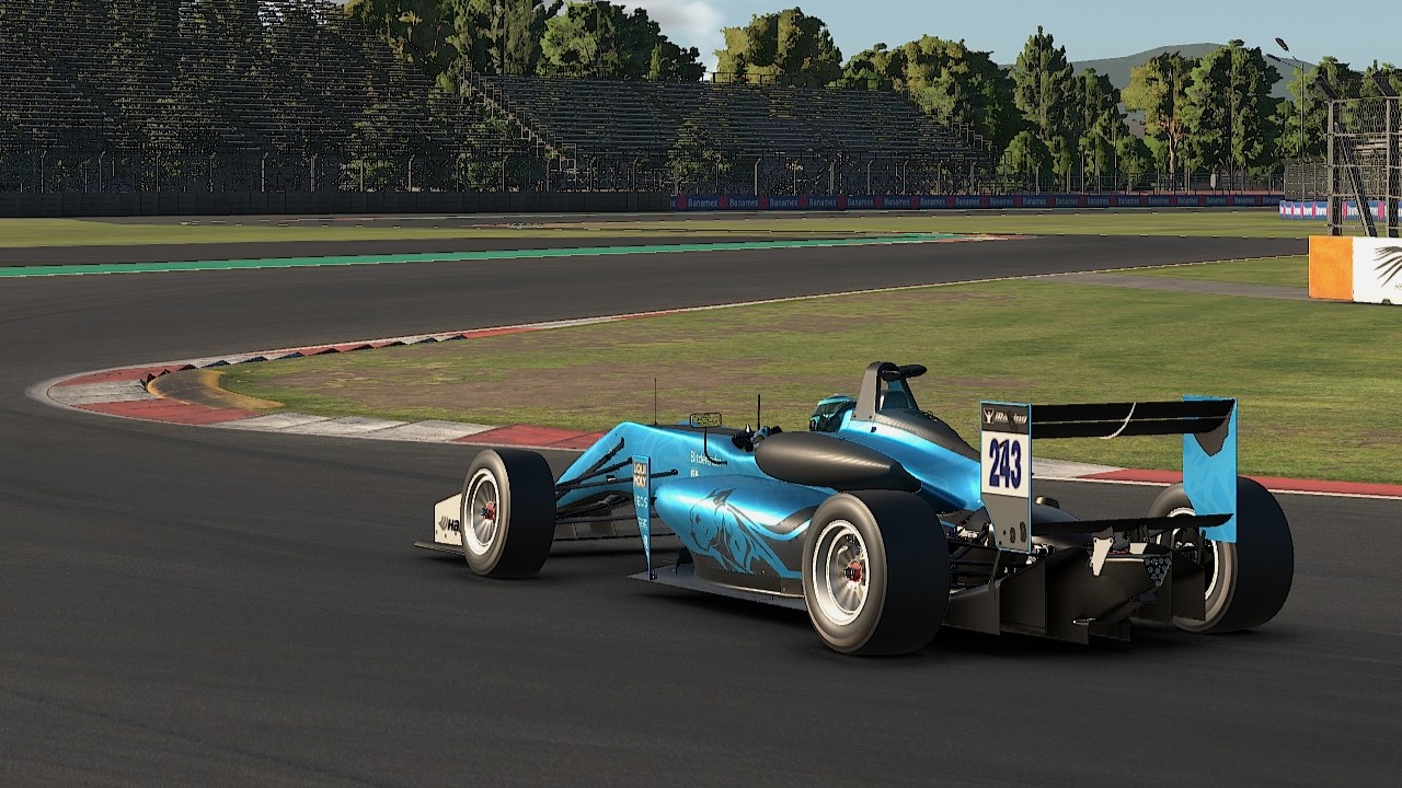 F3 - Autódromo Hermanos Rodríguez - Historic - SRG Test Lap - 1:26.376