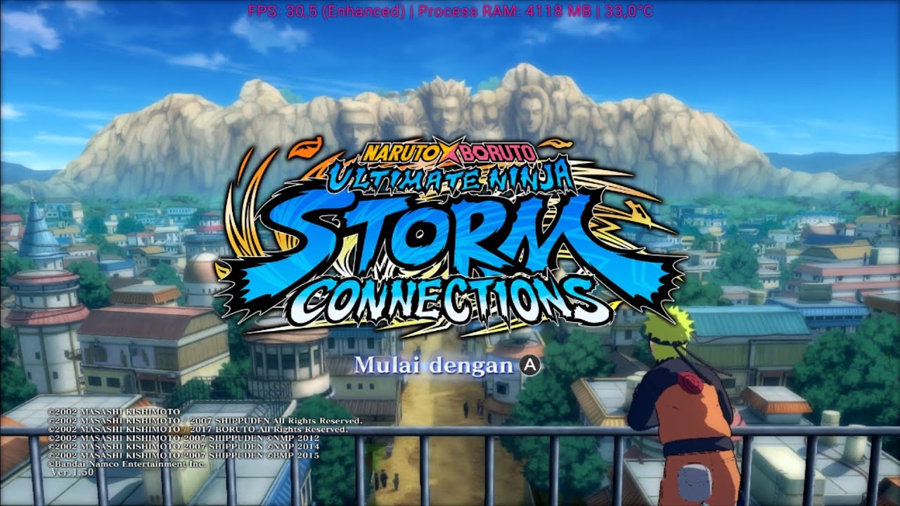 Naruto X Boruto Ultimate Ninja Storm Connections Snapdragon 6 Gen 1 Eden Emulator
