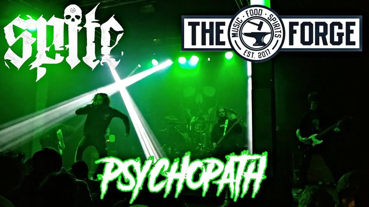 Spite | Psychopath Intro | Live (HD) | Kill or Be Killed Tour | The Forge Chicago 2018