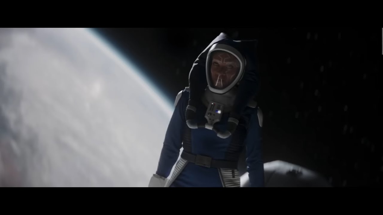 Ahsoka Episode 3 - Ahsoka Fights Shin in Space | Ahsoka Vs Shin - Scene (HD)
