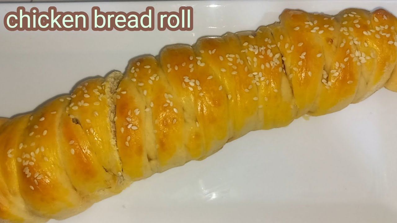 Chicken bread roll | step by step guide | soft dinner roll | chicken stuffed roll
