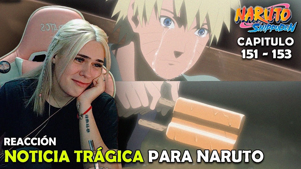 NARUTO SE ENTERA DE LA MUERTE DE JIRAIYA | REACCIÓN A NARUTO SHIPPUDEN POR PRIMERA VEZ ( 151 - 153 )