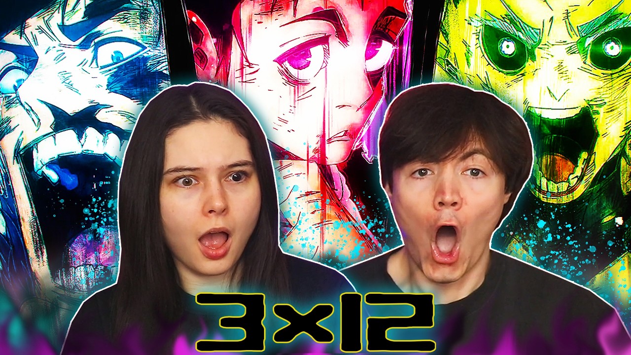 TRIPLE DOMAIN EXPANSION? TF IS YUTA ON?!! ⚫✨ JUJUTSU KAISEN Season 3 Ep 12 REACTION JJK 呪術廻戦 死滅回游 前編