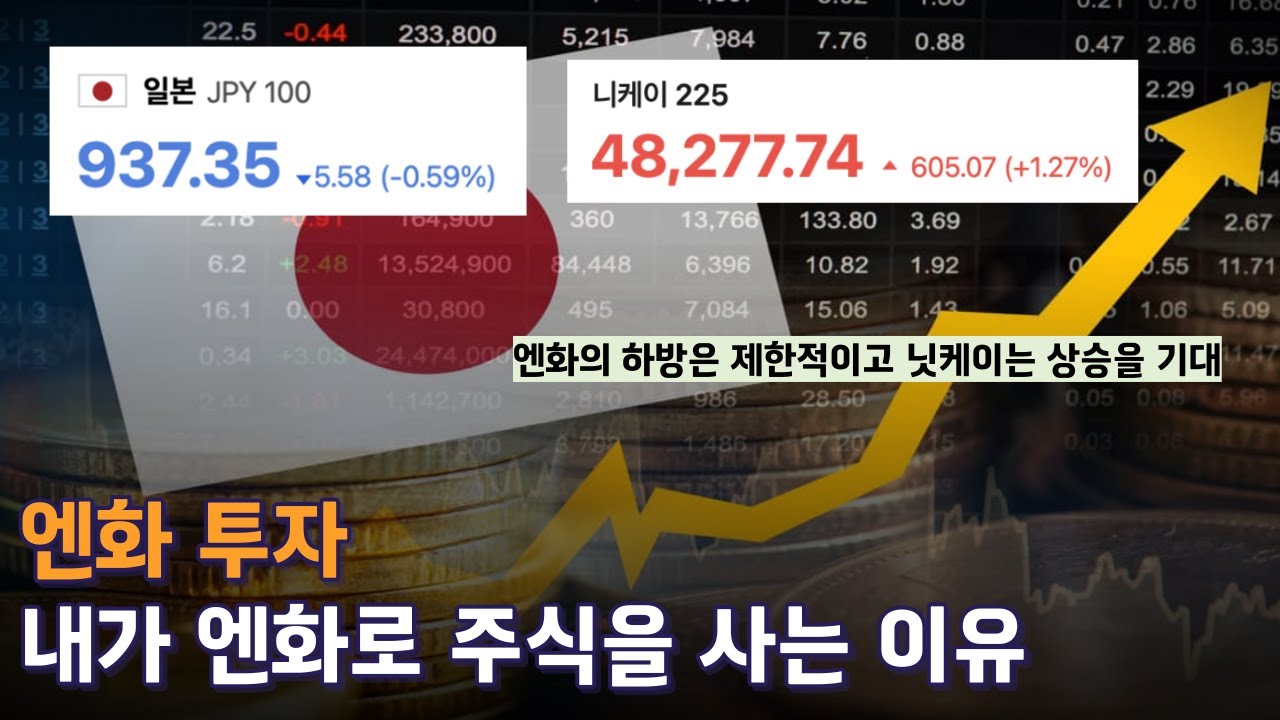 일본 엔화 투자, 내가 엔화로 일본주식을 사는 이유 (ft. 닛케이)