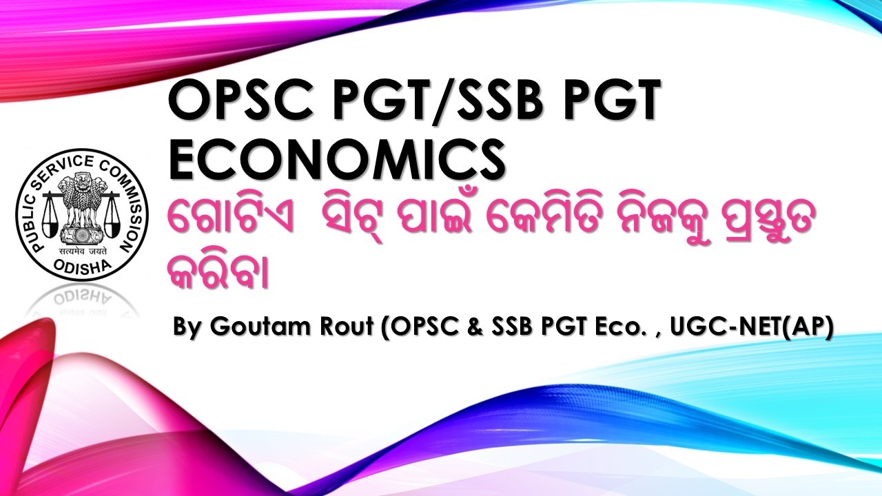 Preparation Strategy for OPSC PGT and SSB PGT// Sources // Upcoming Vacancy//Odisha