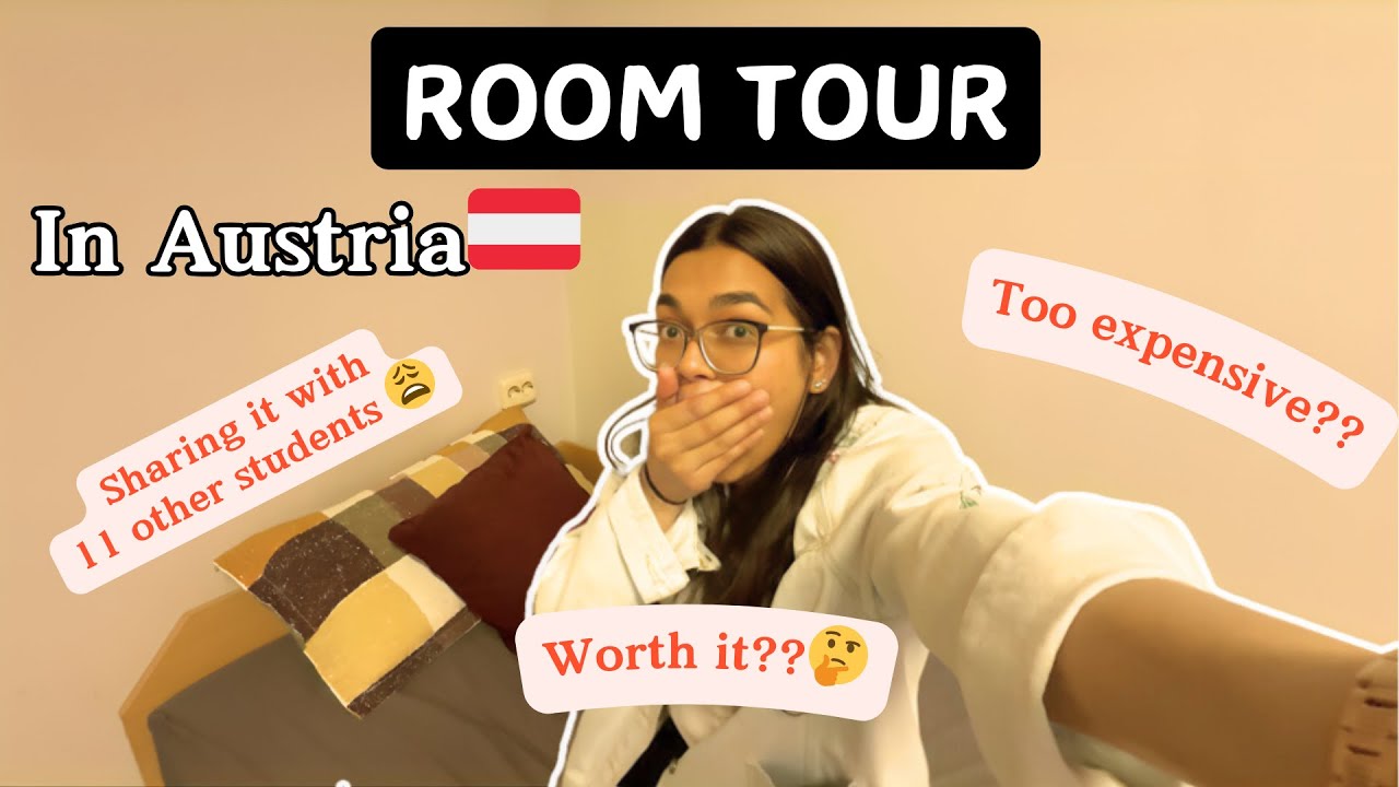 Student Room Tour in Austria 🇦🇹🏡 Rent is very high 🥴