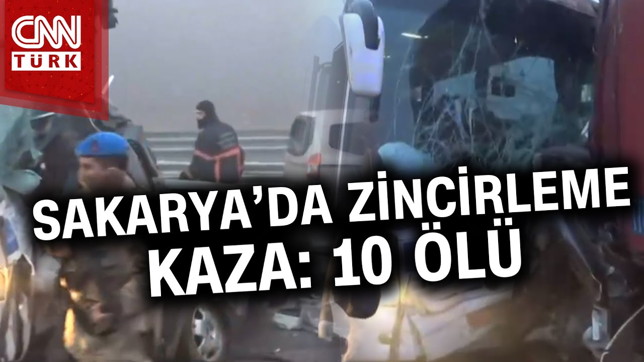 SON DAKİKA! 🚨 | Kuzey Marmara Otoyolu'nda Korkunç Kaza: 10 Ölü, 54 Yaralı #Haber