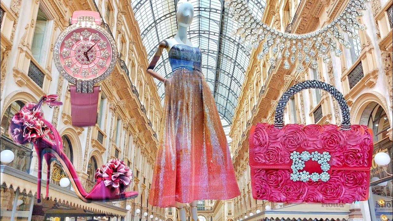 FENDI, ROLEX, LV, YSL, LORO PIANA... Luxury Shopping in Milan Vlog 2025.