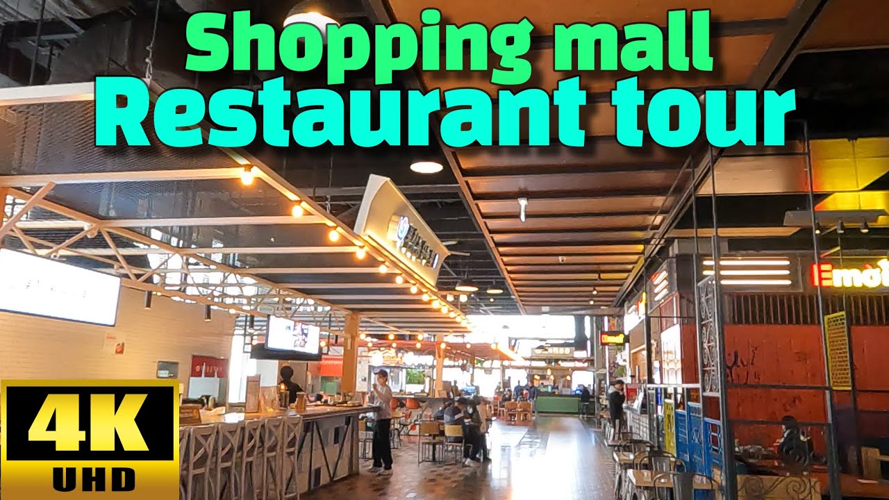 Korea STARFIELD Shopping Mall Restaurant tour - Goyang Korea 4K