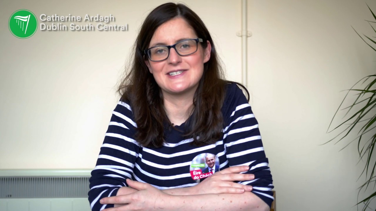 Catherine Ardagh for Dublin South Central - Vote Number One