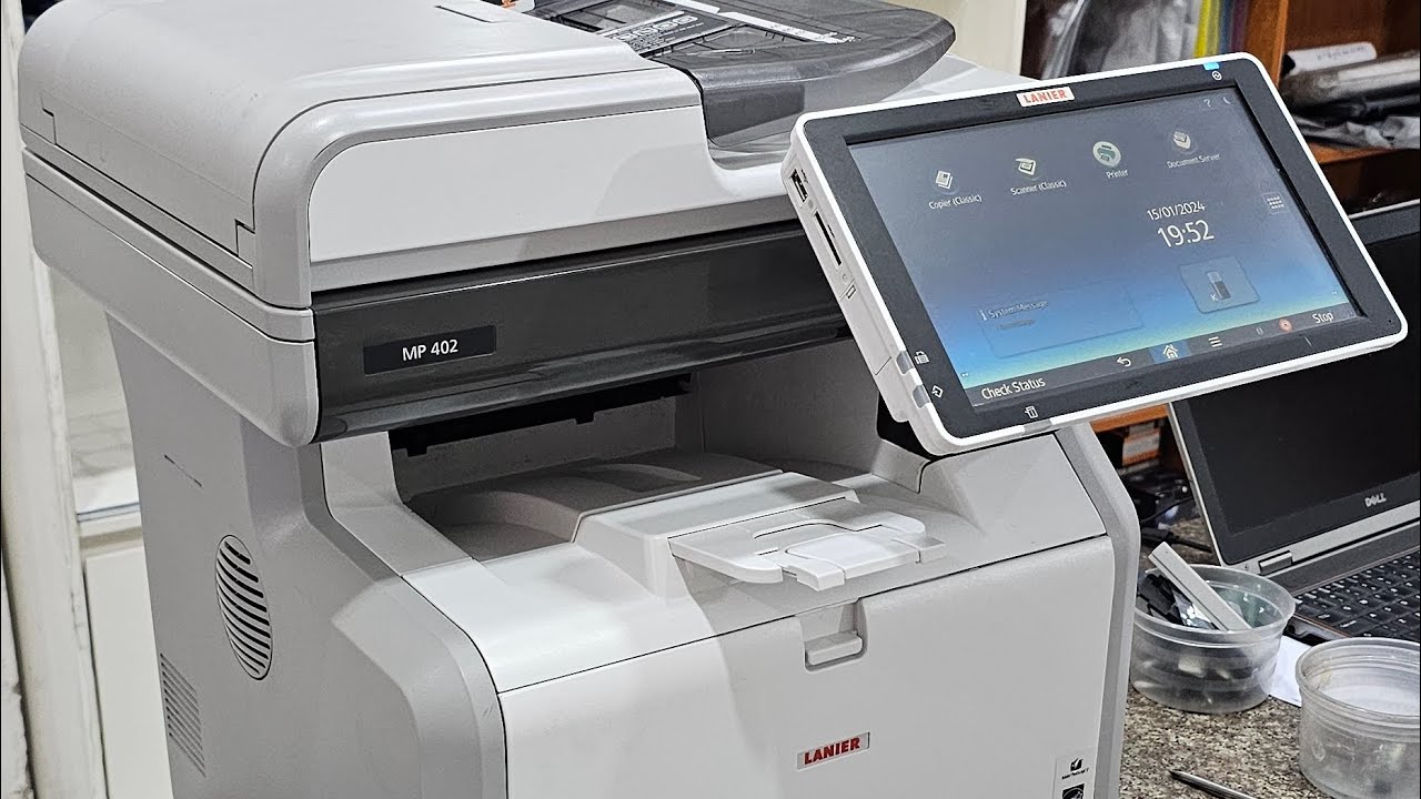Quy Trình Tháo Lắp Cụm Drum Ricoh mp 402spf , Bơm Mực Máy Photocopy A4 Ricoh Mp 402spf...