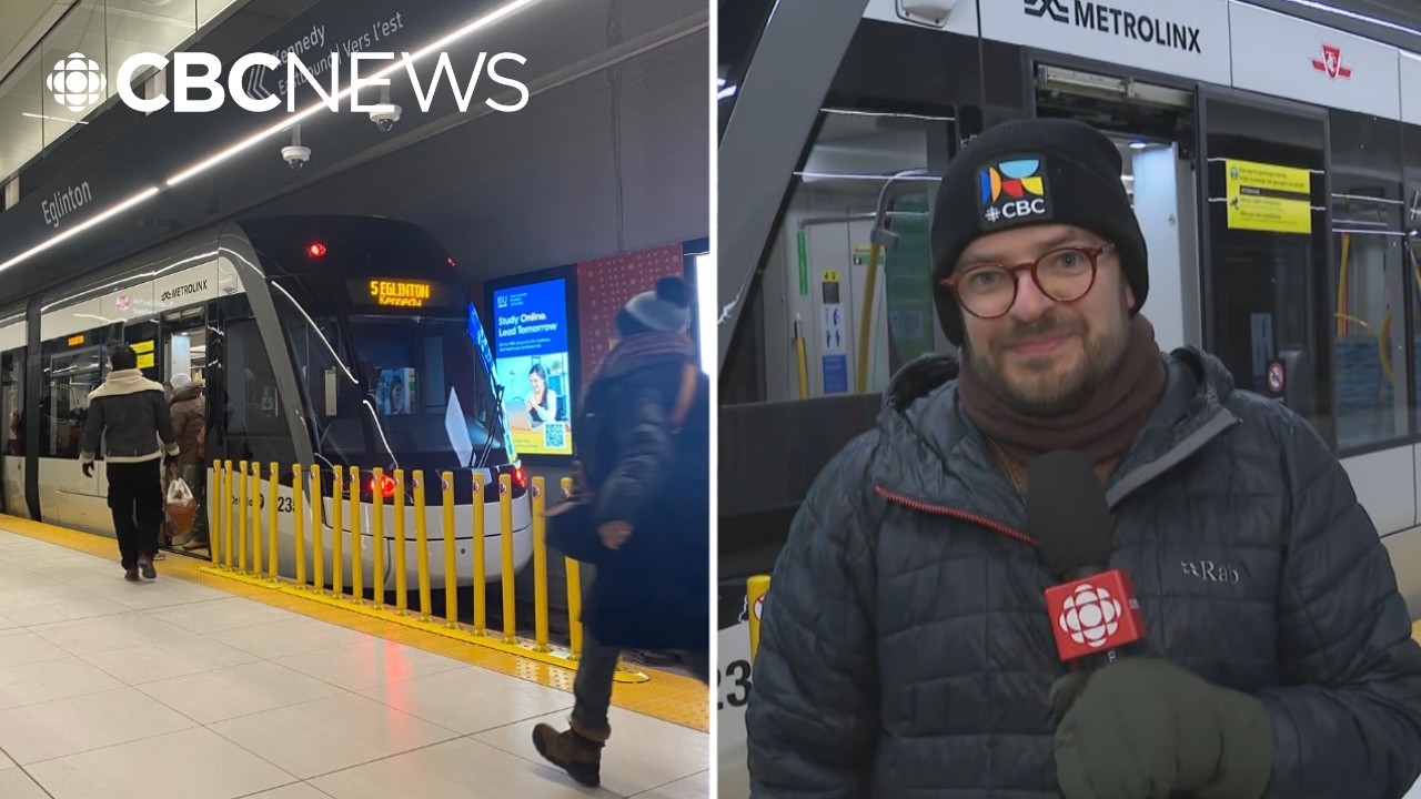 Репортер CBC делится своим обзором проекта легкорельсового транспорта Eglinton Crosstown.