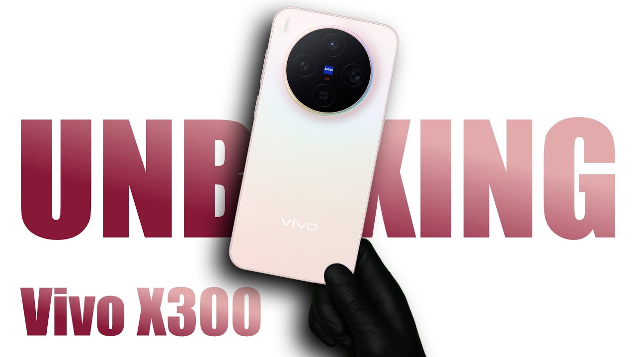 Vivo X300 - ASMR Unboxing