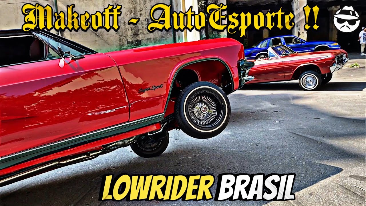 LOWRIDER BRASIL - CONFIRA TUDO O QUE ROLOU NO MAKEOFF DA GRAVAÇÃO DO AUTOESPORTE !!