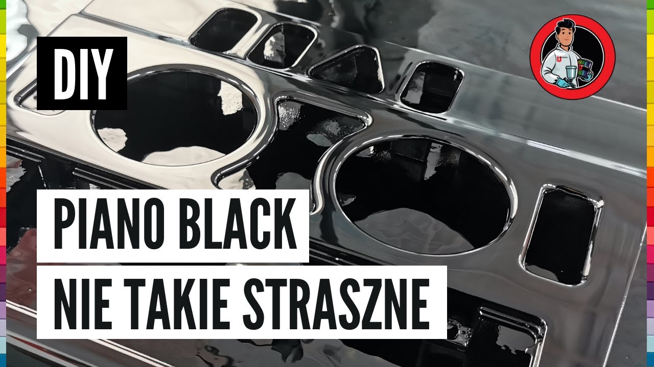 #24 PIANO BLACK - LAKIEROWANIE DEKORÓW