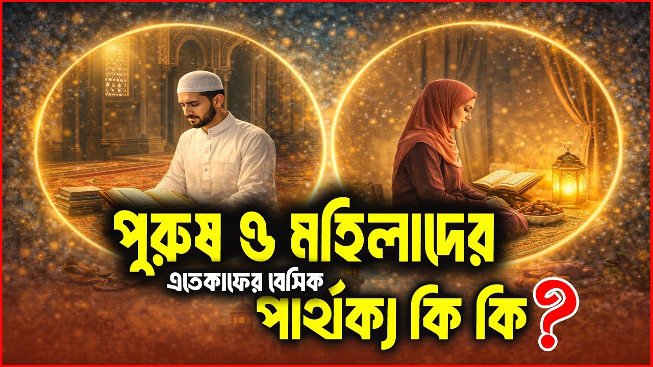 পুরুষ ও মহিলাদের এতেকাফের বেসিক পার্থক্য কি কি ? | ইসলামিক সাওয়াল জাওয়াব | Rj Safwan | JAGOFM
