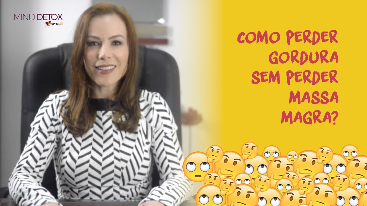 Como perder gordura sem perder massa muscular