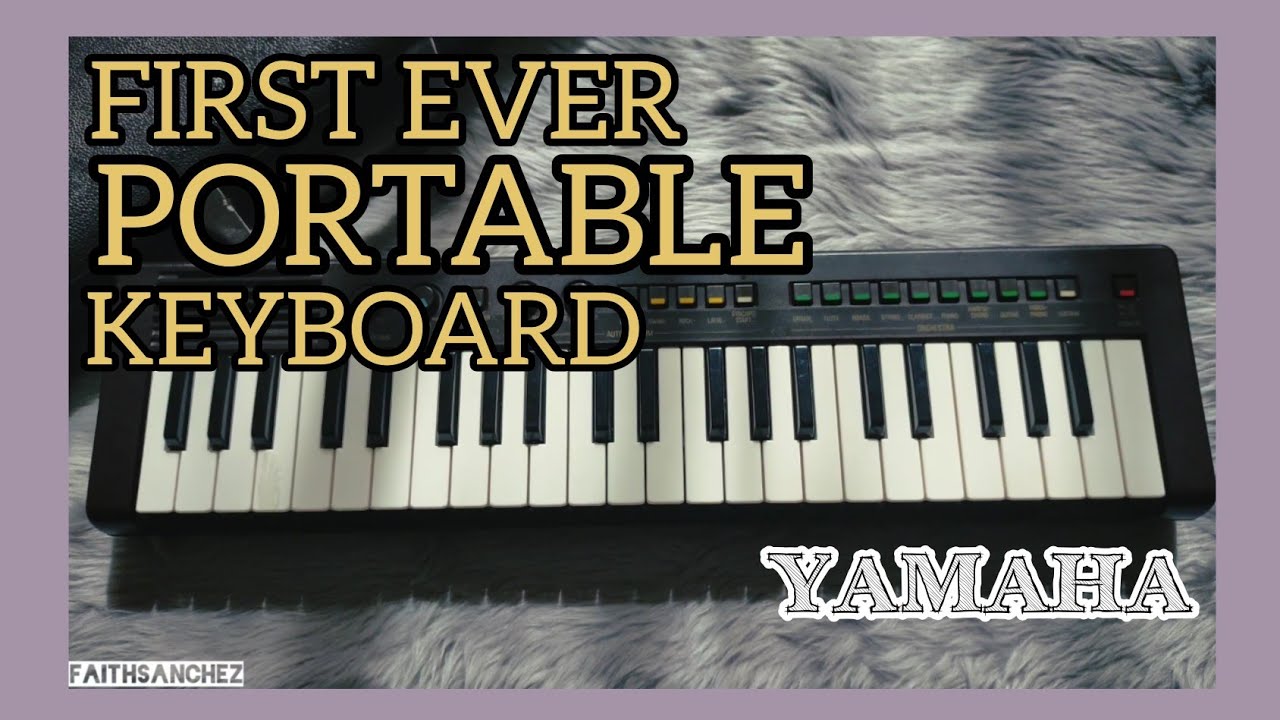 80's Synth Riffs Played On A 40 Years Old Keyboard | Yamaha PortaSound 3