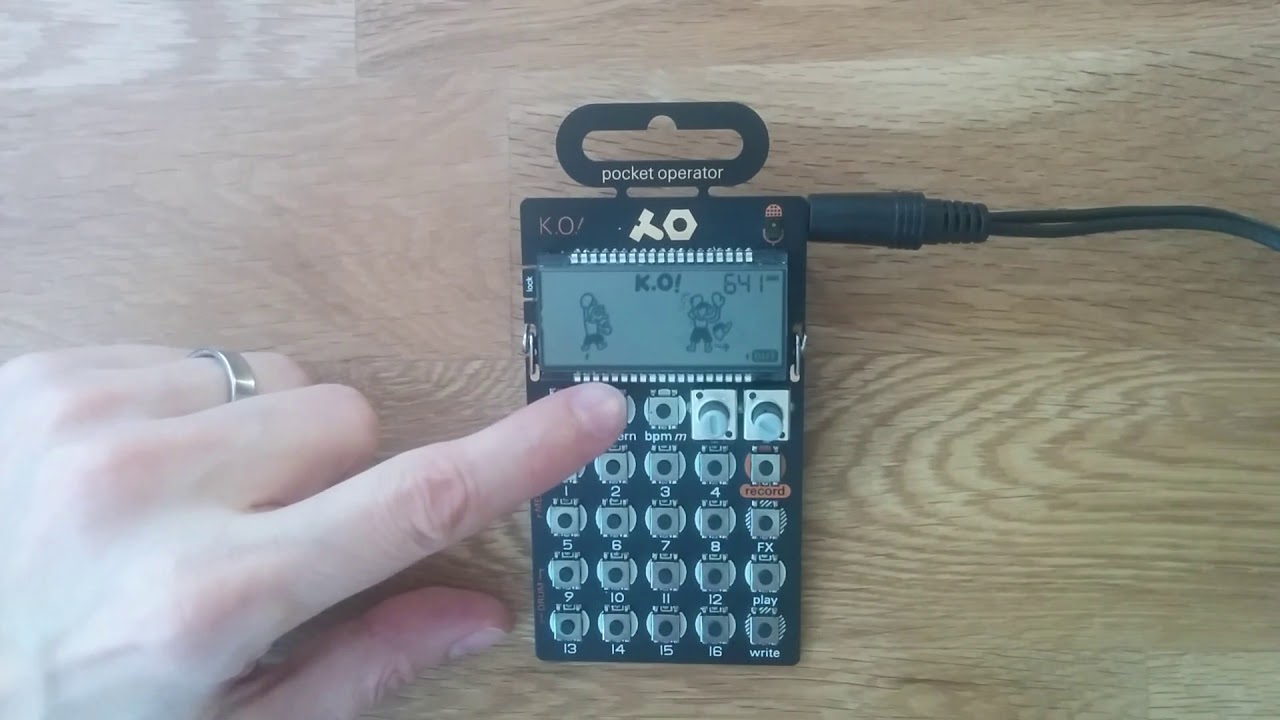 PO-33 K.O Pattern Housestyle 2