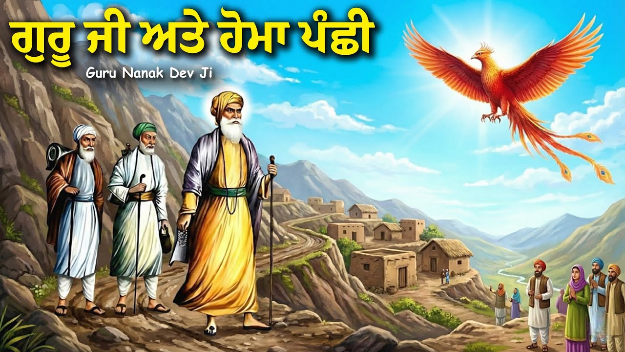 ਗੁਰੂ ਜੀ ਅਤੇ ਹੋਮਾ ਪੰਛੀ | Guru Nanak Dev Ji Katha | United Panjab