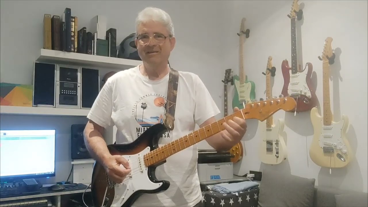 Can't Take my Eyes of You - Frankie Valli -guitar versión.