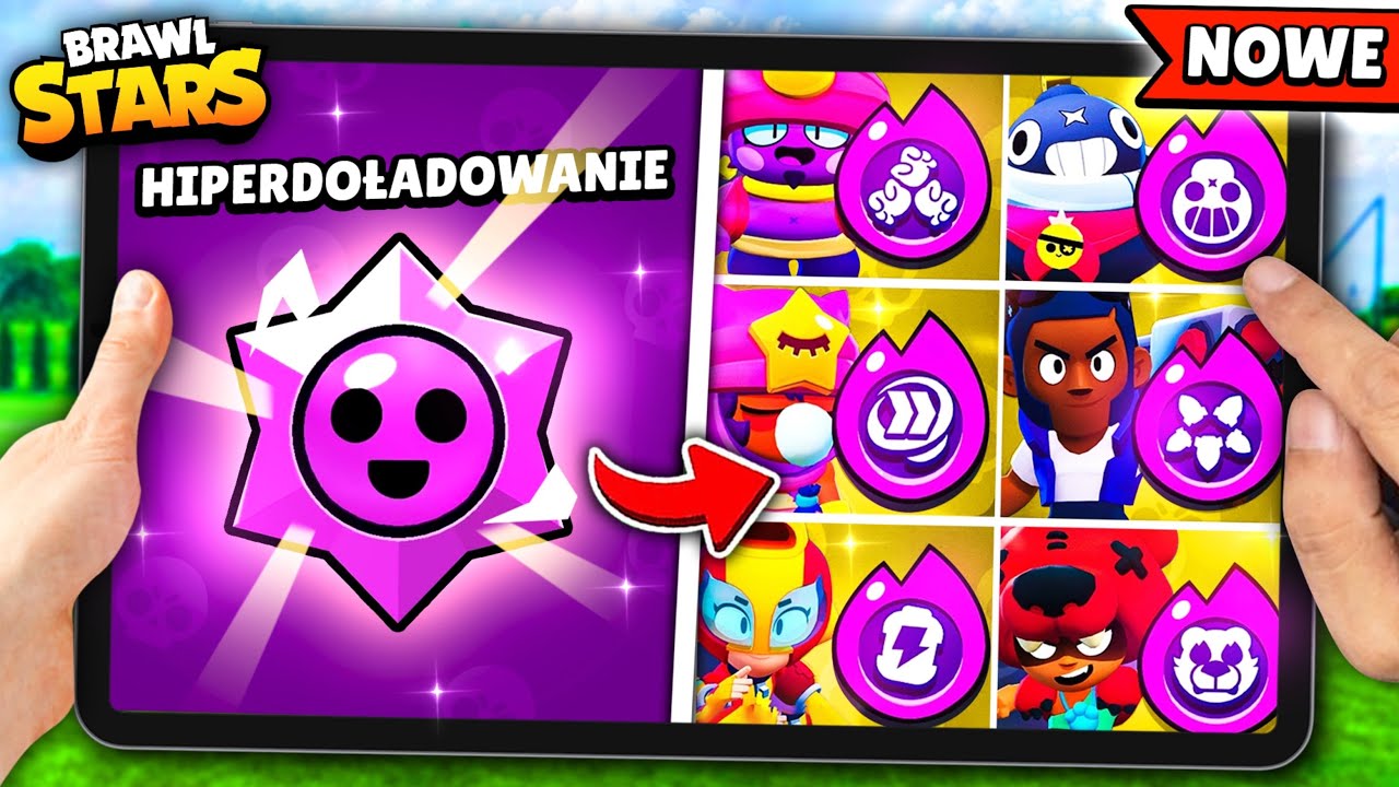 UWAGA! ⚠️ *ŁATWY SPOSÓB* by ODEBRAĆ NOWE *HIPERDOŁADOWANIA* ⭐️ (prawie) ZA DARMO 🤑 w Brawl Stars! ✅