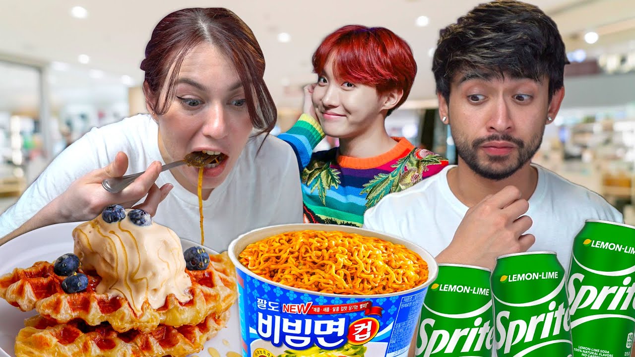 We Tried J hopes Favorite Things!