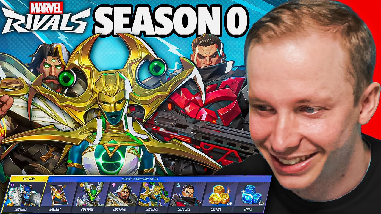 EVERYTHING In The Marvel Rivals Season 0 BATTLE PASS!
