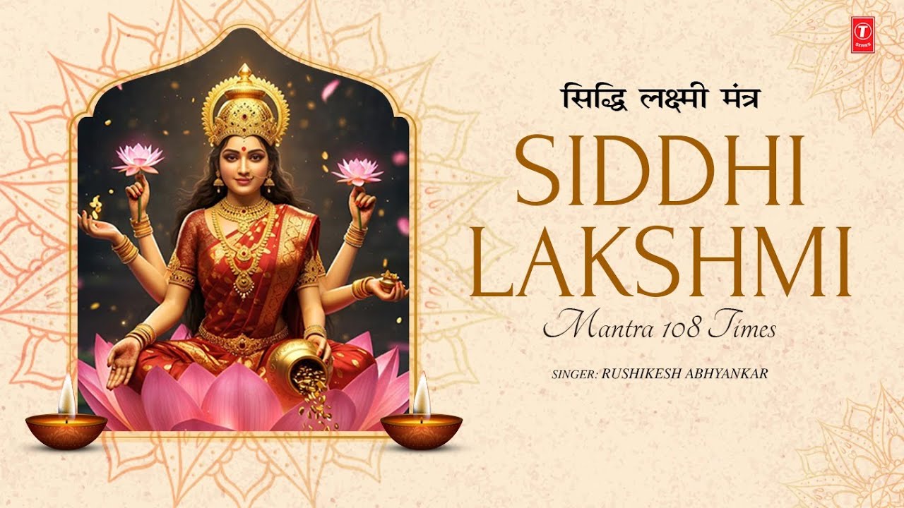 Siddhi Lakshmi Mantra 108 Times | सिद्धी लक्ष्मी मंत्र | Diwali Special | T-Series Spiritual