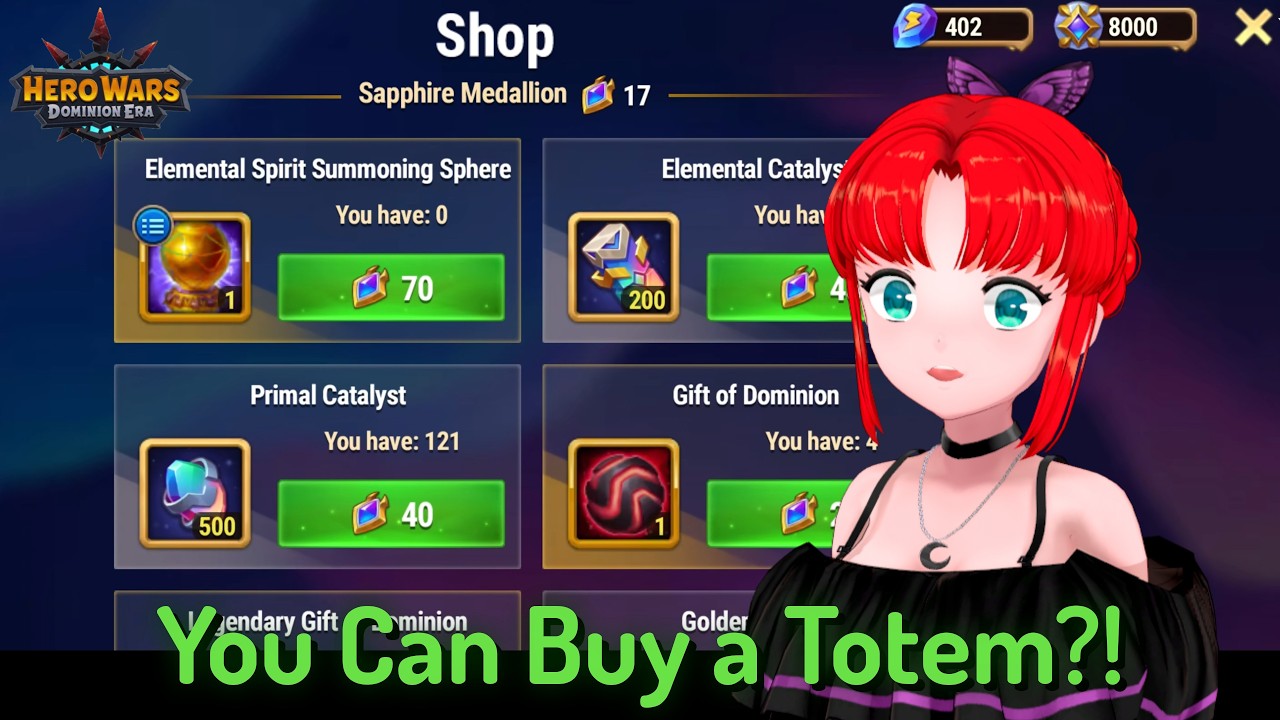 Way of Freedom Alter of Fate, Relic and Shop Guide — Hero Wars: Dominion Era