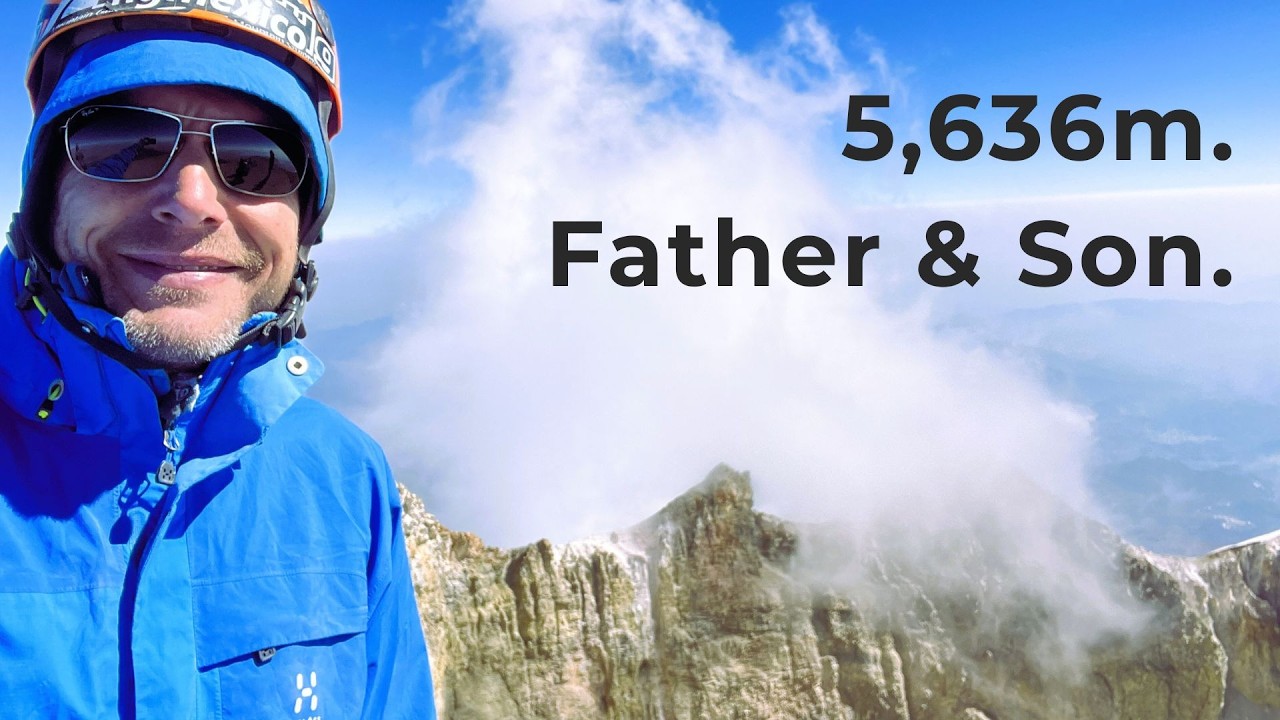 Pico de Orizaba with my son: Physical Challenge as Transformation