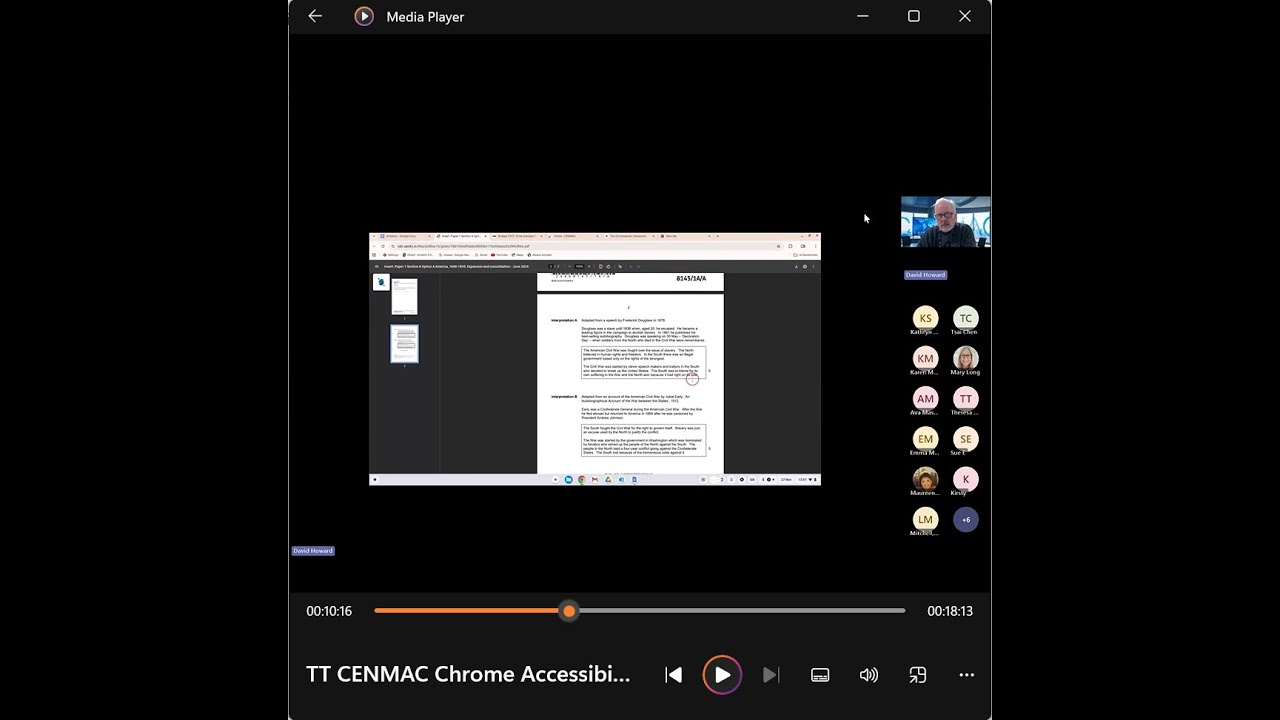 CENMAC's Thursday Thirty - Google Accessibility – Chromebook and Chrome